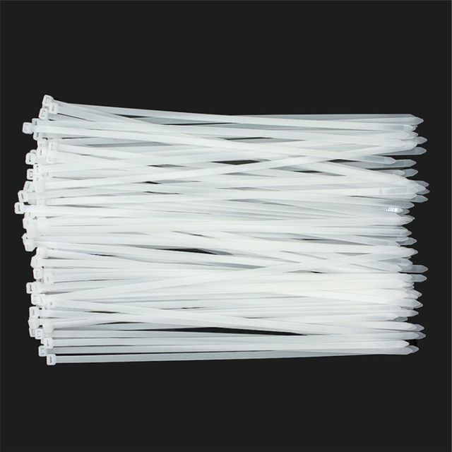 화이트 케이블타이 200p 3.9x500mm 전선정리 전선타이 다용도케이블타이