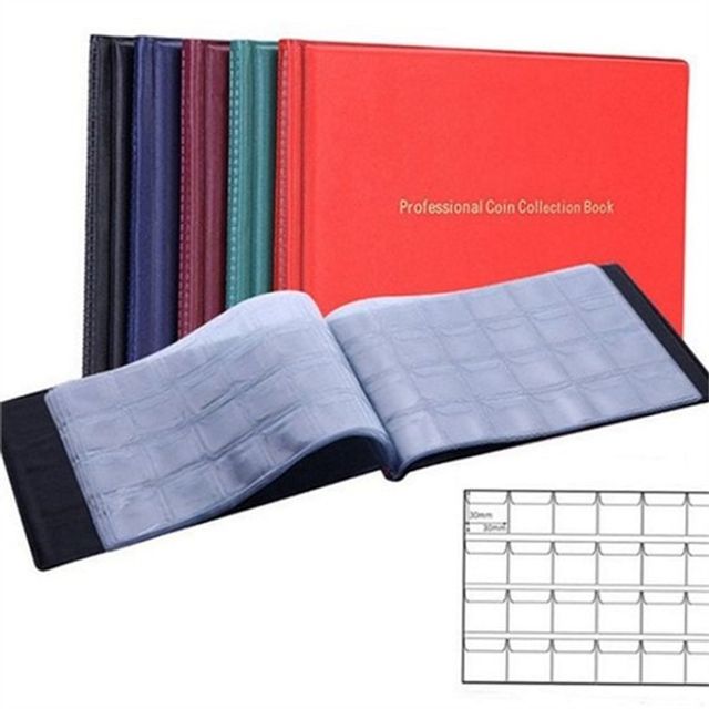 동전 수집 앨범 240p 동전 수집 홀더 취미용 화폐 주화 보관 기념 코인 대용량 용동전 방습 정리 투명