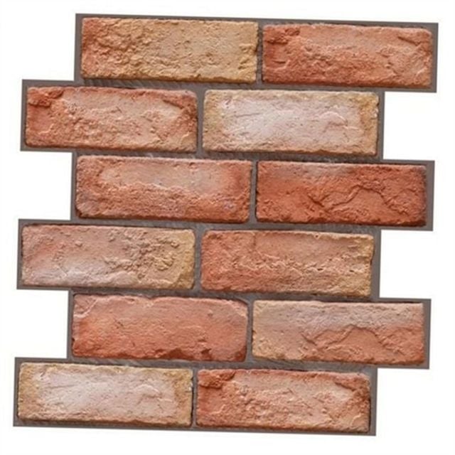 파벽돌 폼 블럭 30X30cm 입체 시트지 인테리어 벽돌 무늬 접착 단열 베란다 단열재 스티커 접착식 주방