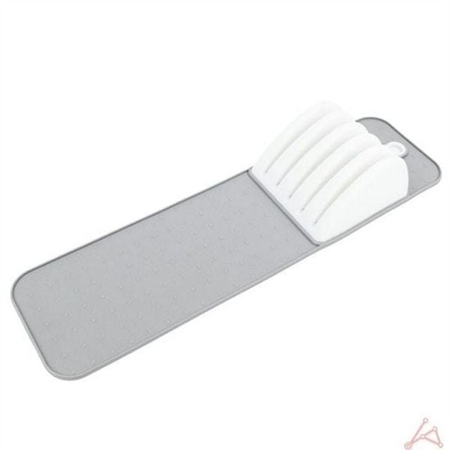 주방 칼 거치대 주방 칼 정리대 수납함 트레이 간편칼 정리 건조대 식기