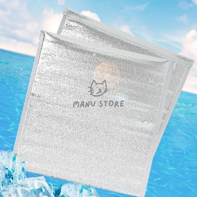 일회용은박 은박보냉봉투 은박 보냉봉투 50p세트 20x20cm