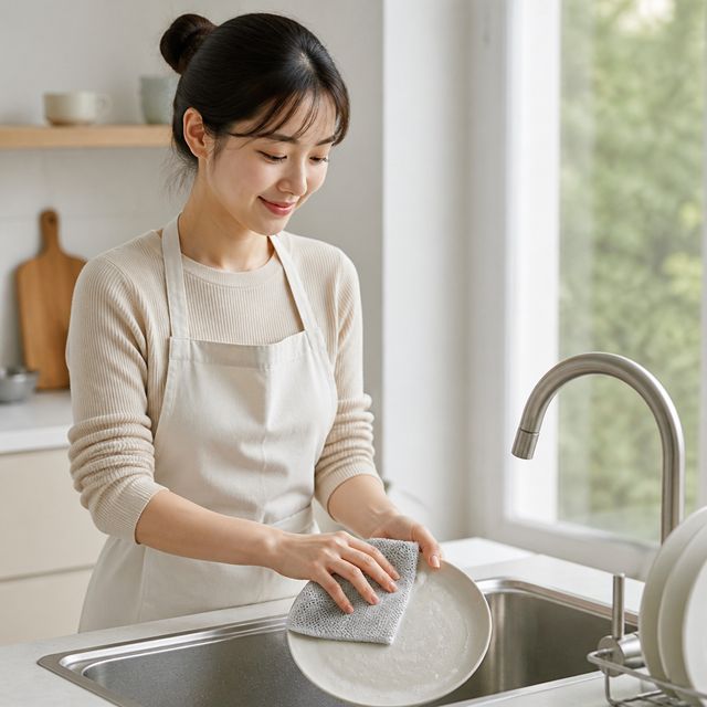 주방 설거지 은사 망사 수세미 와이어 그물망