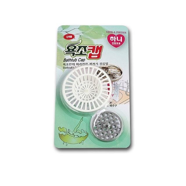 욕조 배수구캡 2가지 사이즈 머리카락 이물질