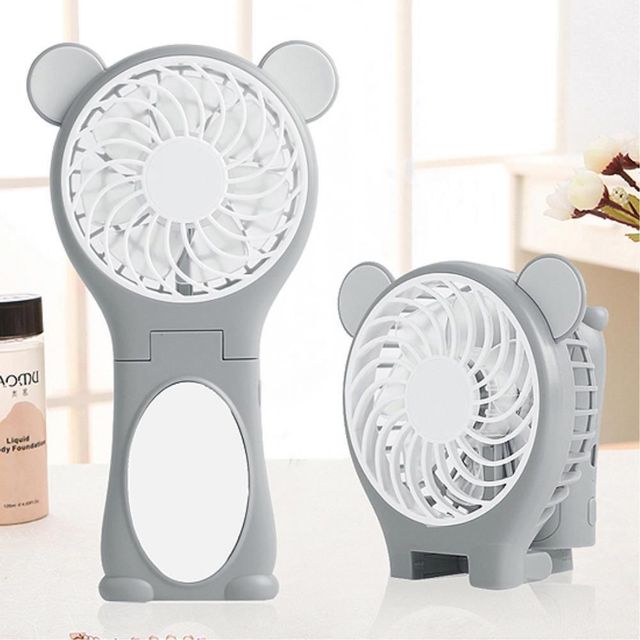 곰곰이 거울 폴딩 핸디선풍기 USB 탁상용