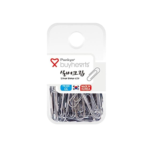 실버크립 1통 34x8mm 실버클립 서류클립 - 이미지 2