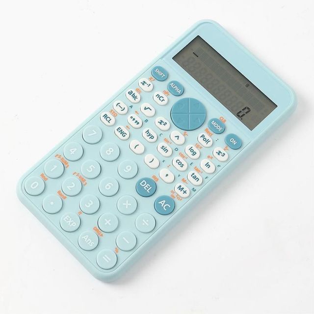 휴대용 스마트 공학용 계산기 8x16cm 스카이