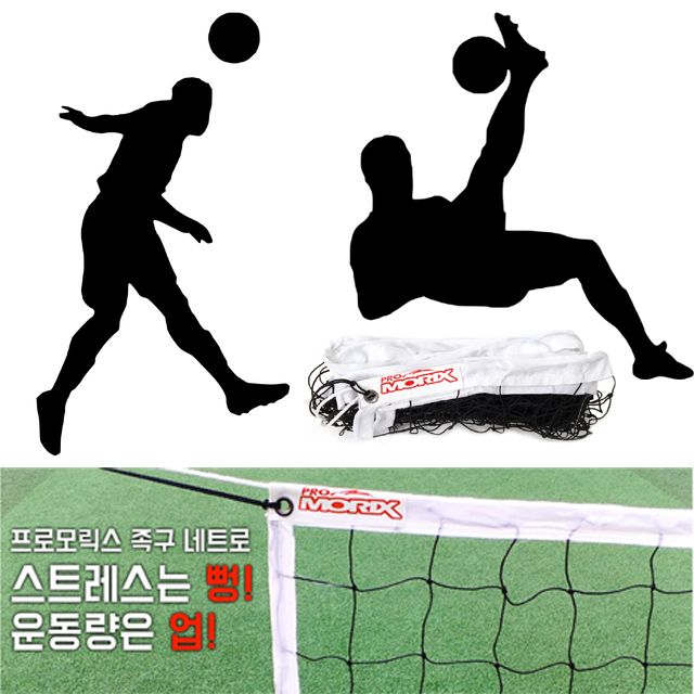 족구협회 네트 규격 사이즈 충족한 굵고 튼튼한 네트