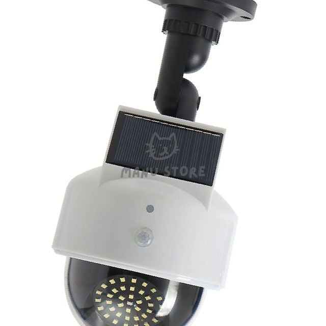 야외cctv 실내외겸용 태양광 모형 감시카메라 리모컨 포함