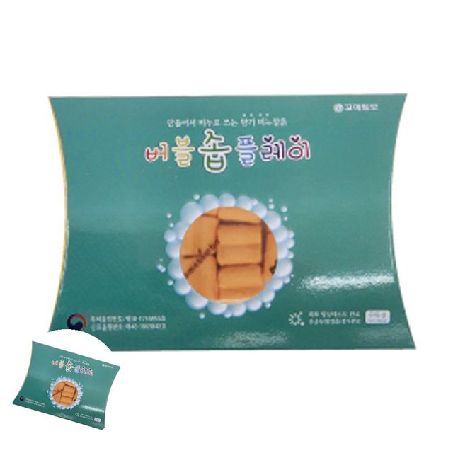 비누반죽 버블솝클레이 비누찰흙 향기 50g 주황