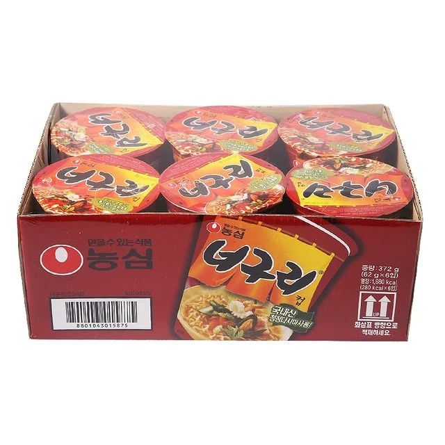 농심 너구리 소컵 (6개입)