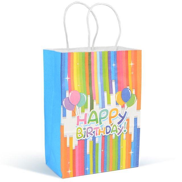 생일축하 선물백 중 풍선 쇼핑백 종이 포장 선물 가방