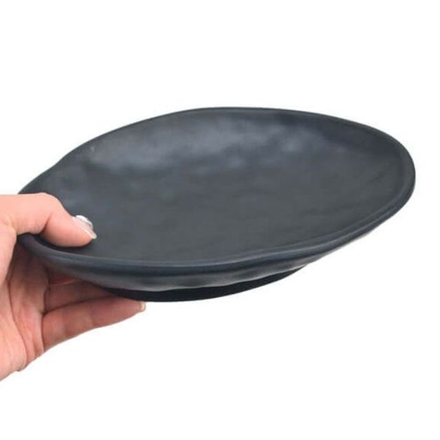 멜라민 접시 찬기 19.2cm 타원 접시 플레이팅 접시 멜라민그릇 멜라민앞접시 업소용접시