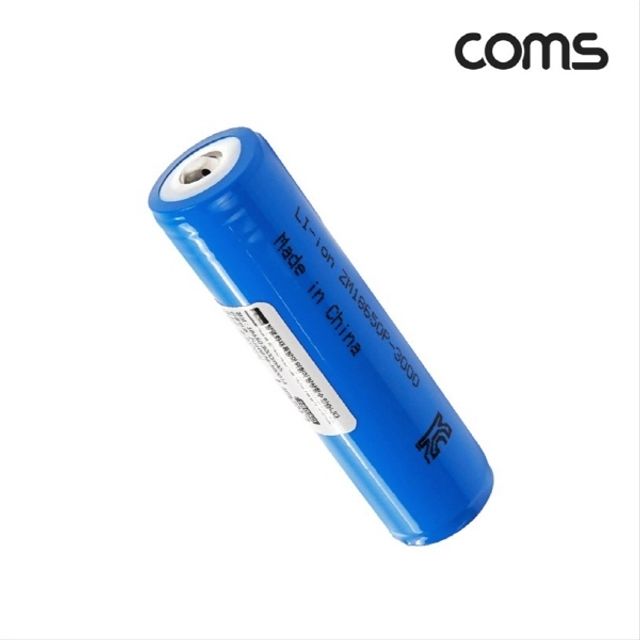 18650 충전지 리튬이온 배터리 3000mAh KC인증 1개