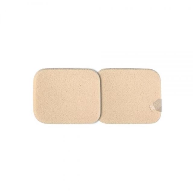 부드러운 사각분첩 2P 53x43mm 미용 스펀지 페이스