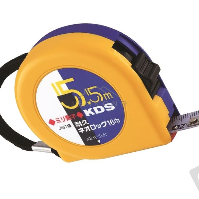 공구용줄자 목공용줄자 줄자 자동스톱 듀라코트 5.5mx16mm 양면 1EA