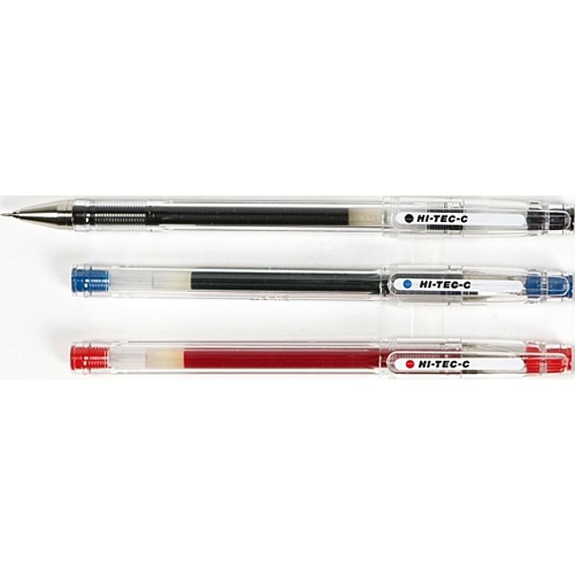 PILOT 하이텍C 볼펜 청색 0.5mm 1자루 - 깔끔한 필기, 일상 필수템