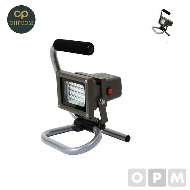 led투광기스탠드 led스탠드조명 투광기 LED충전10W B 1000L 24구 250x180x160mm