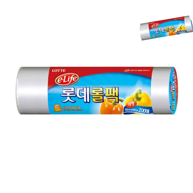 위생팩 롤비닐대형 위생롤백 30 x 40 x 200매