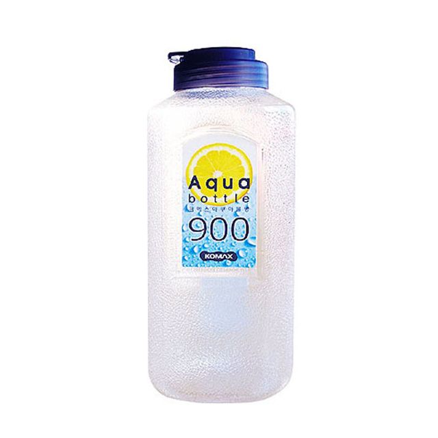 코멕스 아쿠아 물병 900ml 냉장고용 투명 물통