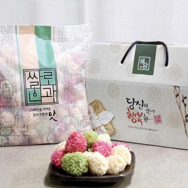 한과 선물세트 궁중한과 방울유과 한과 유과 명절 설 추석 선물 세트 답례품