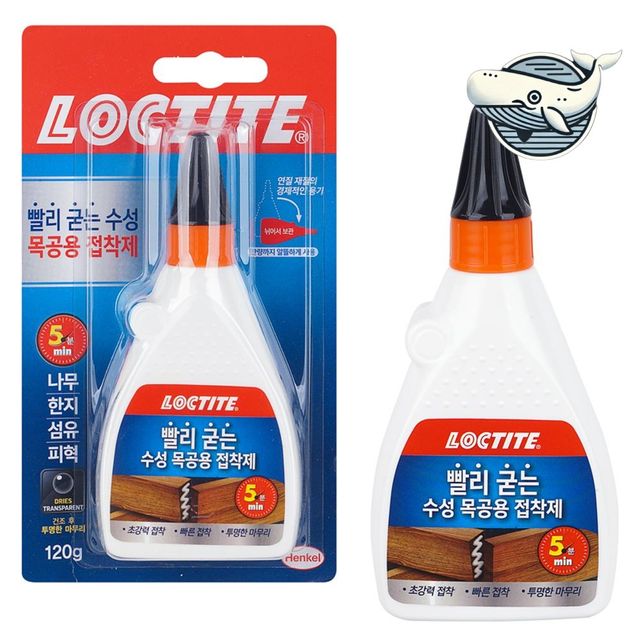 빠른 접착 수성 목공용 접착제 120g 강력한