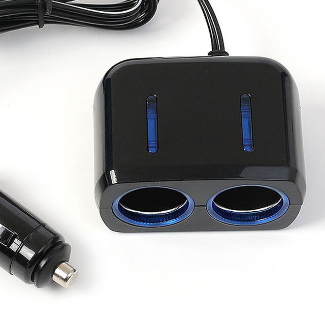 핸드폰 자동차시거잭 차량용 시거잭 2소켓 LED