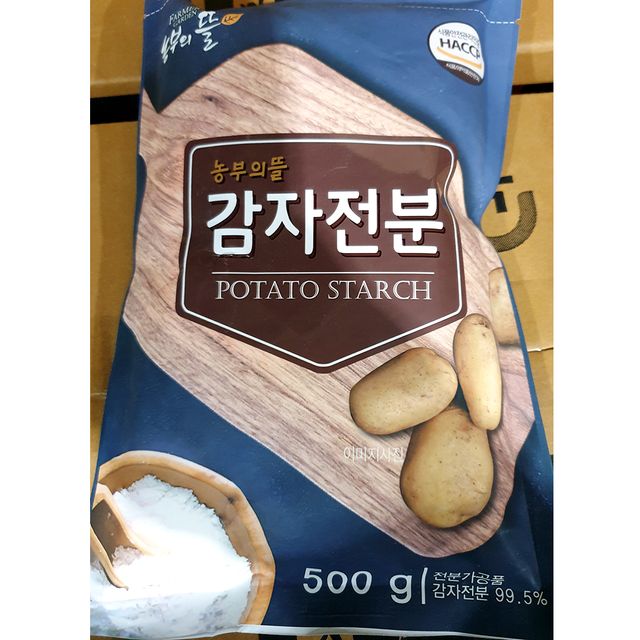 식당 업소 식재료 감자전분(제이 500g)X6