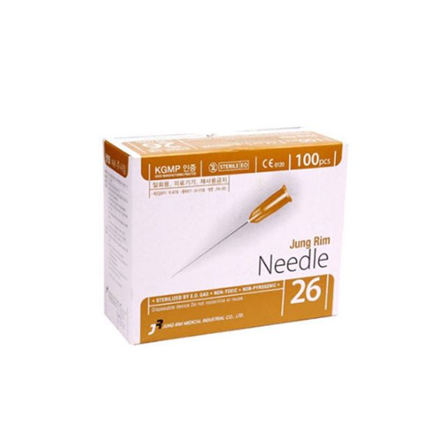 J05 니들 26G 100개입 일회용 멸균 바늘침 주사 바늘