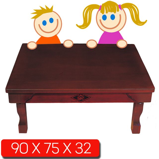 가족 모임 잔치용 90cm 교자상 - 전통 디자인 내구성 우수