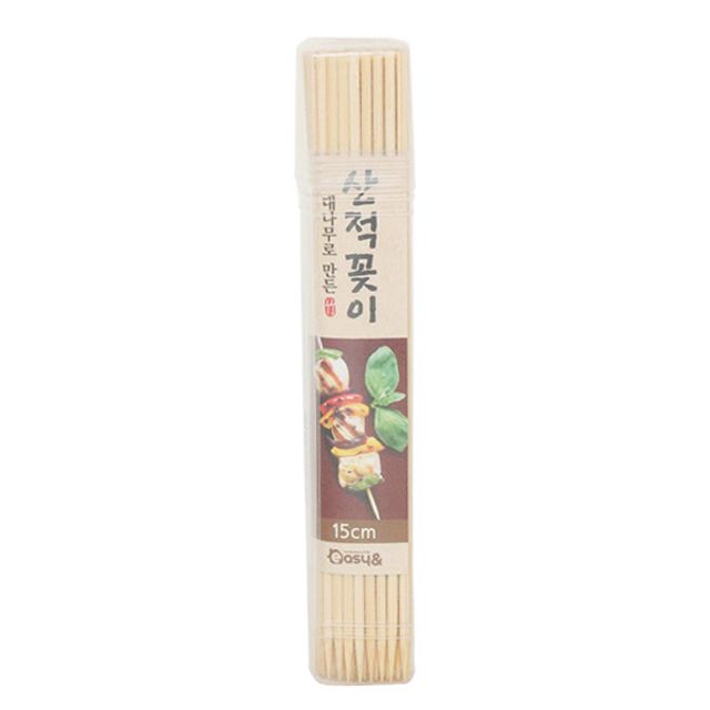 대나무로 만든 산적꽂이 15cm x 80P