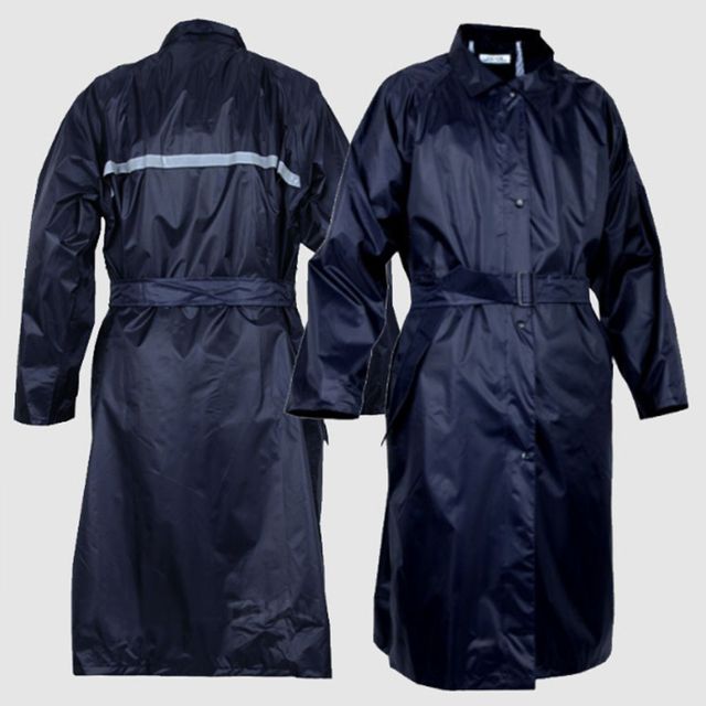 롱기장 남성 방수 코트형 비옷 레인코트 우비
