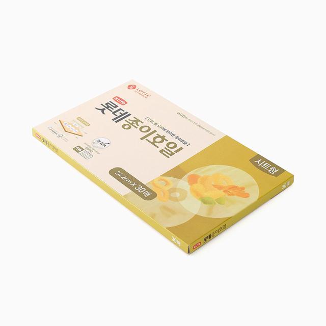 종이호일 시트형 쿠킹호일 30매입, 전자레인지 에어프라이어용