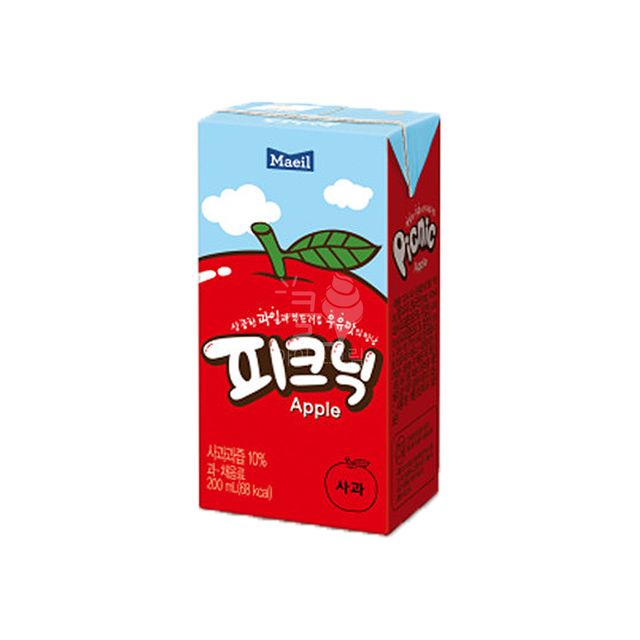 피크닉 사과 200ml 1개