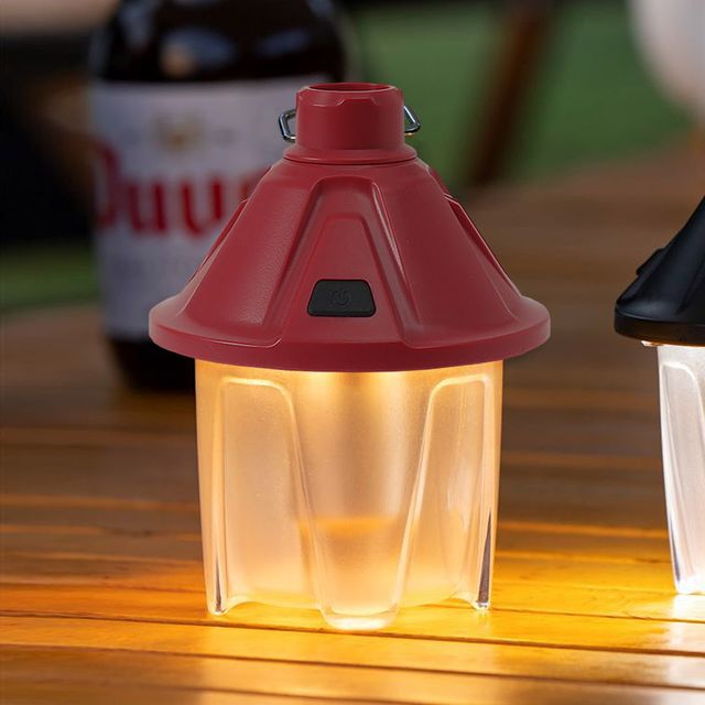 LED 해피무드 캠핑랜턴 L1 레드 낚시 텐트 야외랜턴 L