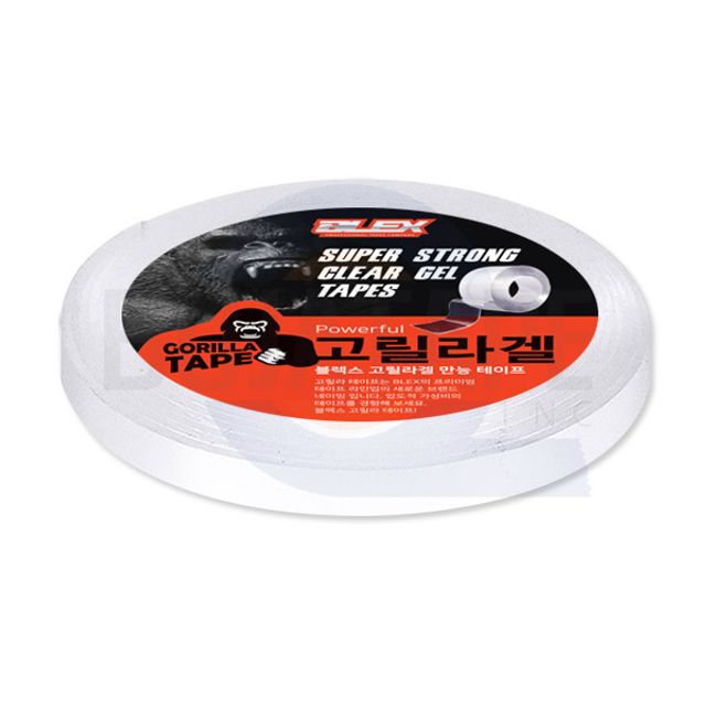 블렉스 고릴라겔 초강력 투명 만능 테이프 2T x 10mm
