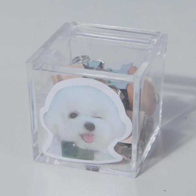 피규어 커피캡슐 현금 세이빙 박스 보관함5x5x5