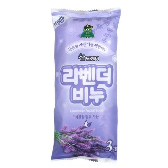 SP_세안비누 3P세트-라벤더 세수비누 매끈비누 욕실비