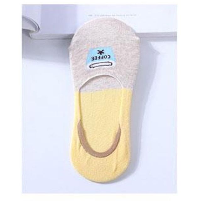 베이지커피 덧신더블일러 양말 페이크삭스 선물