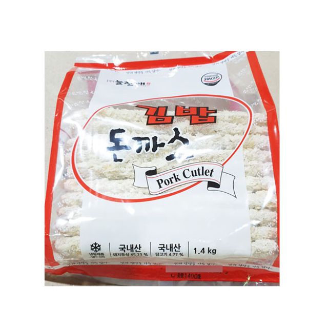 FK 돈까스(김밥 늘찬 1.4K 70g x20)