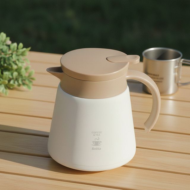 대용량 스테인리스 보온병 600ml 800ml 캠핑 보냉 물병 보온포트