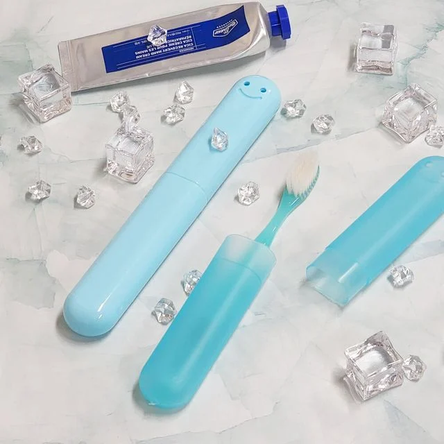 휴대용 칫솔통 여행 캠핑 칫솔보관통 - 위생적 치솔 보관 케이스
