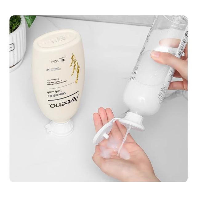 거꾸로 뚜껑 3종 세트 알뜰캡 샴푸 로션 절약캡