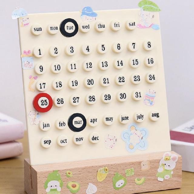 탁상 미니 만년 달력 DIY 캘린더