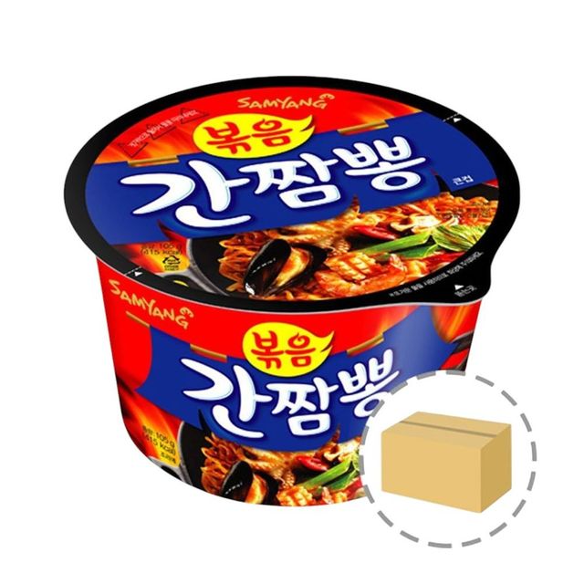 큰사발 삼양식품 16컵 간짬뽕 1BOX 간짬뽕컵라면 간짬