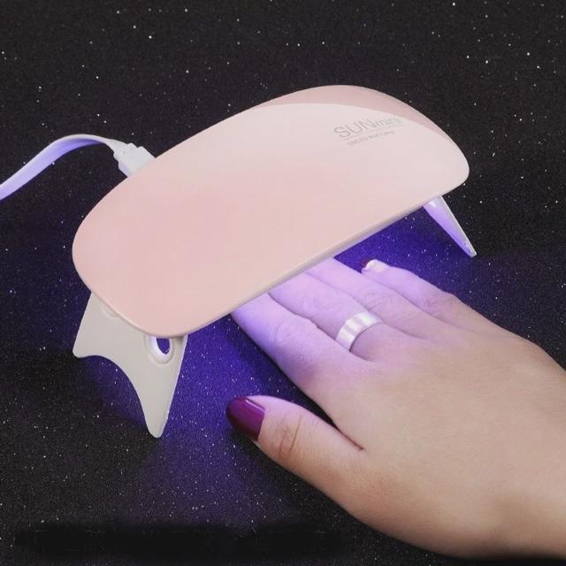 KC인증 셀프 네일 케어 LED 젤램프 휴대용 USB타입 6W