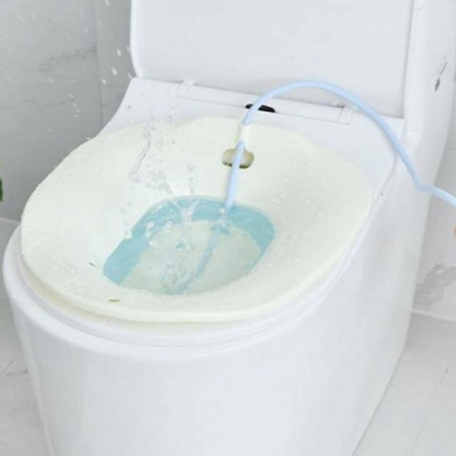 임산부 접이식 변기 휴대용 거치형 가정용 간편 좌욕기 산모