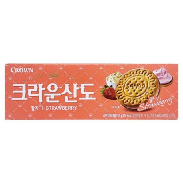 크라운 산도 딸기 61g