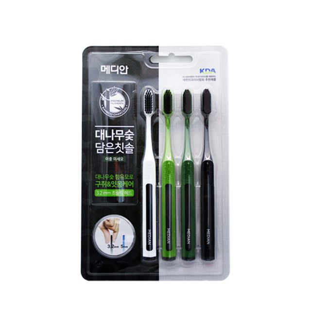 BTM 메디안 대나무숯 담은 칫솔