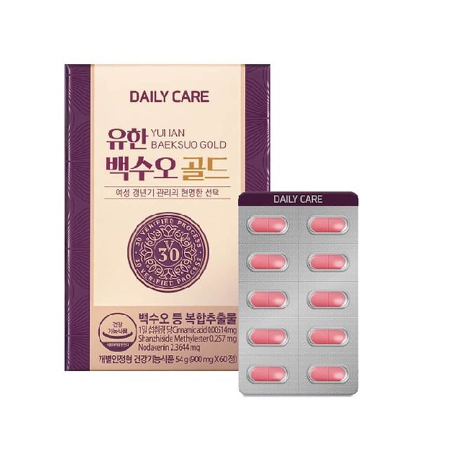 WL 유한양행 백수오 골드 900mg 60정