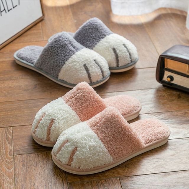 (이거찜)예쁘고 깜찍한 고양이 룸슈즈 거실화 슬리퍼